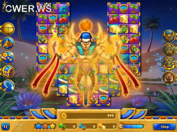 скриншот игры Legend of Egypt: Pharaohs Garden 2 - The sacred crocodile