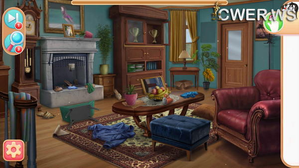 скриншот игры Cleaning Queens: Crystal Clean Home