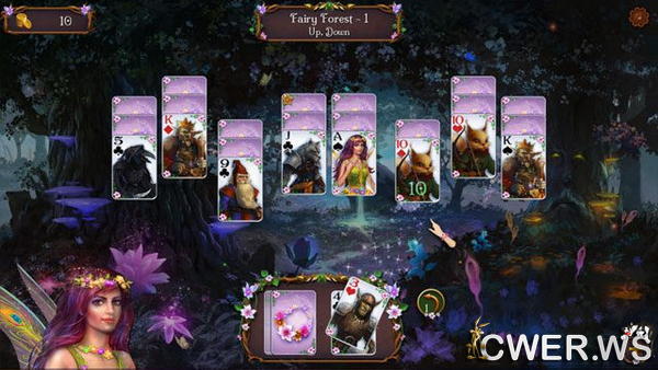 скриншот игры Fairyland Solitaire