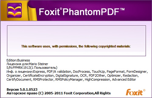 Foxit PhantomPDF