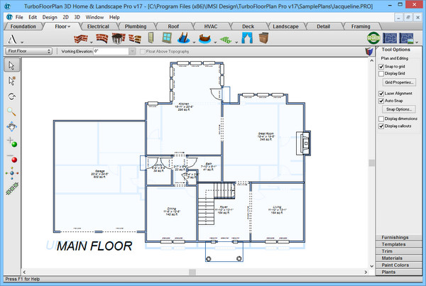 TurboFloorPlan 3D Home & Landscape Pro