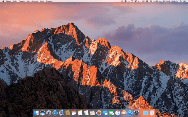 macOS Sierra 10