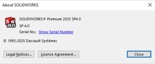 SolidWorks Premium Edition 2025