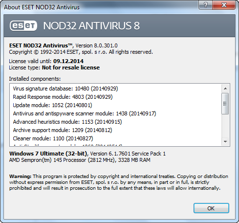 ESET NOD32 Antivirus