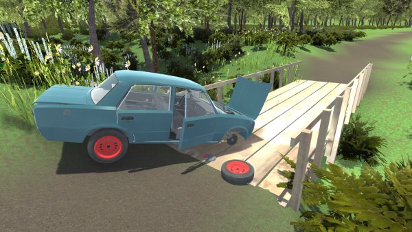 Скуф на даче