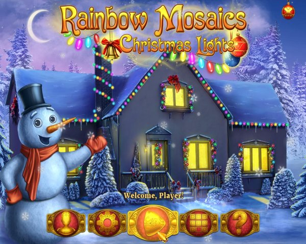 Rainbow Mosaics: Christmas Lights