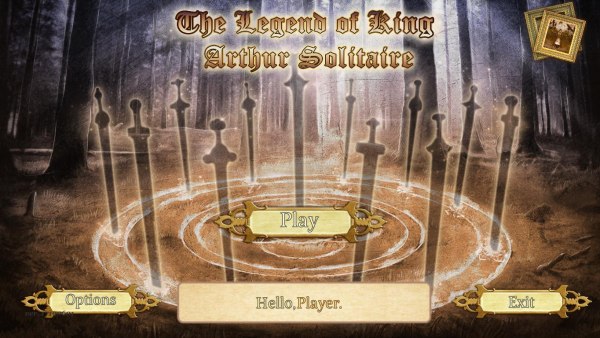 The Legend Of King Arthur Solitaire