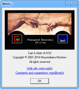 Cain & Abel 4.9.52