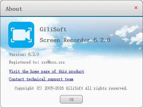 Gilisoft Screen Recorder 6.2.0