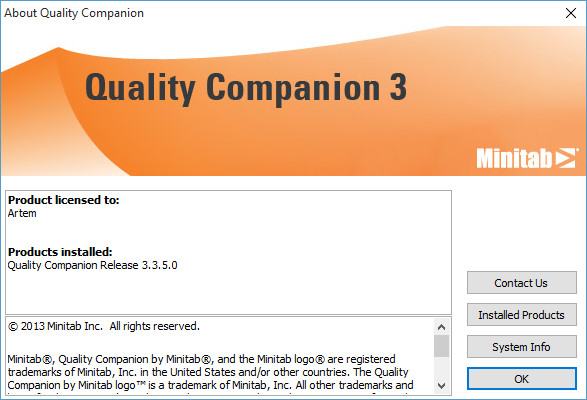 Quality Companion 3.3.5.0