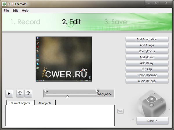 Screen2SWF 3.2 Build 2498