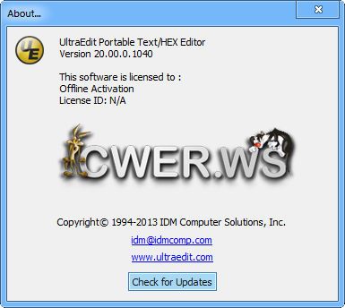 UltraEdit 20.00.0.1040