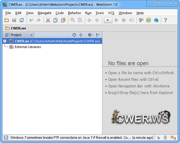 JetBrains WebStorm 7