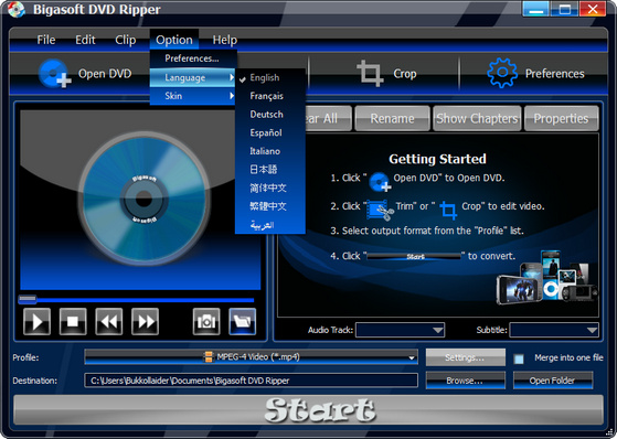 Bigasoft DVD Ripper