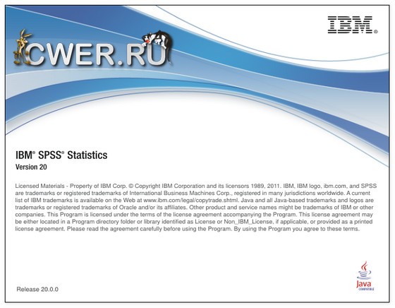 IBM SPSS Statistics 20