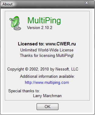 MultiPing 2.10.2