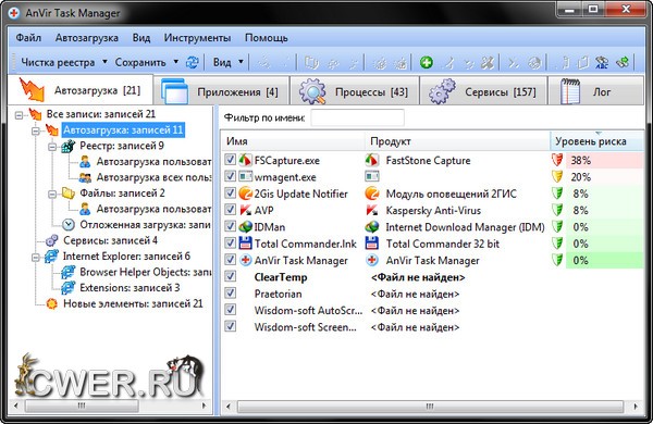 AnVir Task Manager