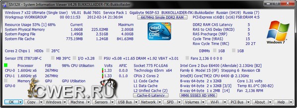 SIV - System Information Viewer 4.26