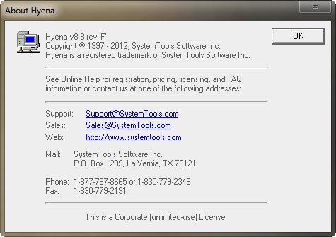 SystemTools Hyena 8.8F