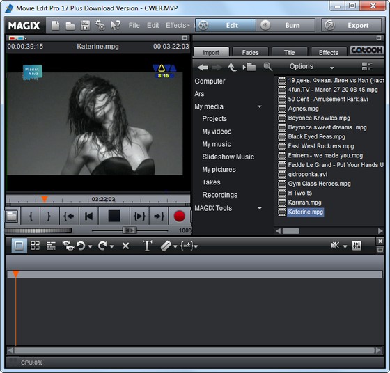 MAGIX Movie Edit Pro