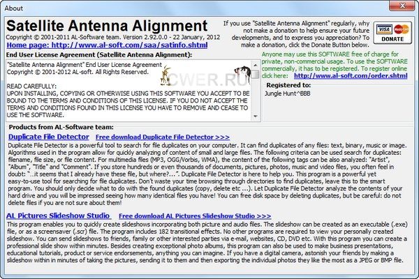 Satellite Antenna Alignment