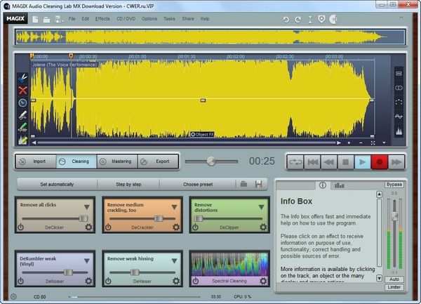 MAGiX Audio Cleaning Lab