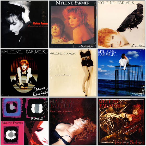 Mylene Farmer. Vinyl-Rip Collection (1986-2008)