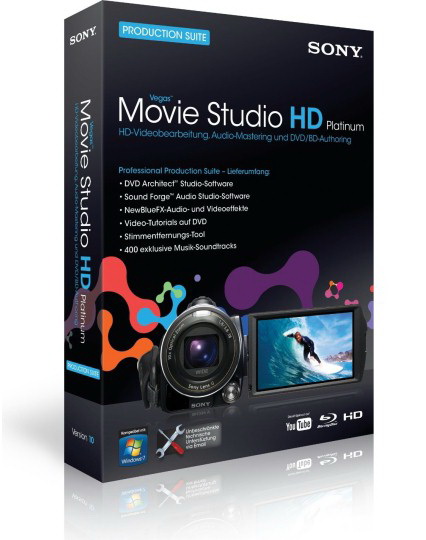 Vegas Movie Studio HD Platinum