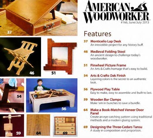 American Woodworker №166 (June-July 2013)с