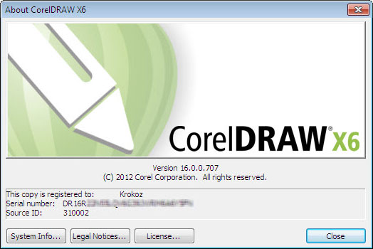 CorelDRAW Graphics Suite X6 by Krokoz