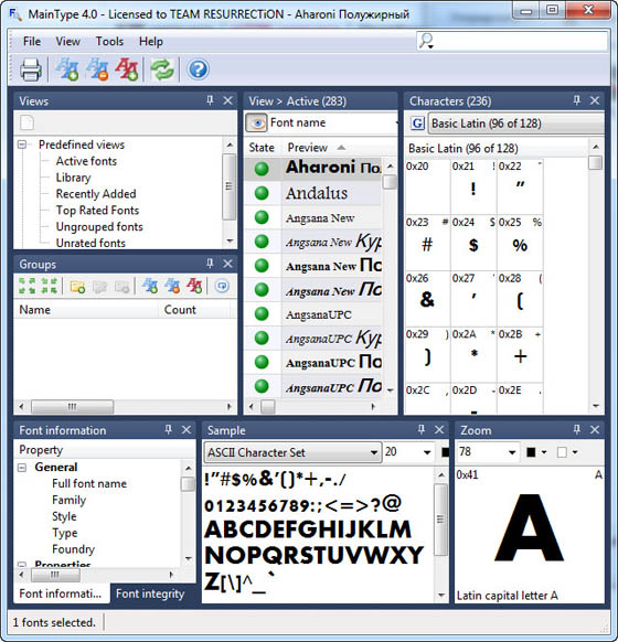 MainType 4.0.0 Build 148