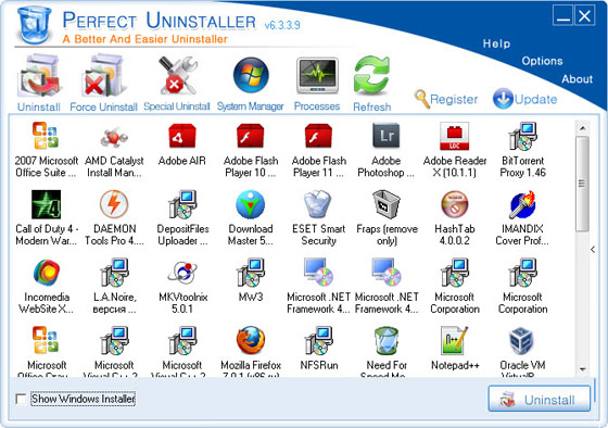 Perfect Uninstaller 6.3.3.9